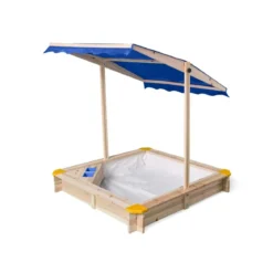 lupilu® Holzsandkasten, mit Dach und Eisdiele - B-Ware