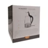 Michelino Wasserkocher mit LED-Beleuchtung, 1.7 L, silber - B-Ware neuwertig