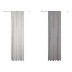 mydeco Schlaufenvorhang »Breeze«, halbtransparent, verschiedene Größen, modern und leicht - B-Ware