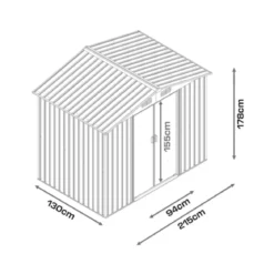 PARKSIDE® Gartengerätehaus M - B-Ware