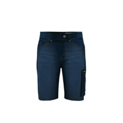 PARKSIDE® Herren-Jeans-Arbeitsshorts, 48, blau - B-Ware sehr gut