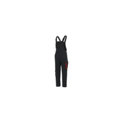 PARKSIDE® Herren-Latzhose mit Hosenträgern, M(48/50), schwarz - B-Ware neuwertig