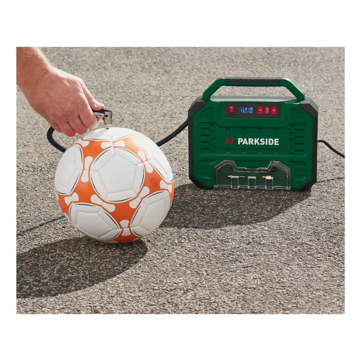 PARKSIDE® Kompressor mit digitaler Anzeige »PMK 150 A1«, tragbar - B-Ware