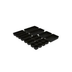 PARKSIDE® Organizer-Sortierschalen-Set, 20-teilig (Schwarz) - B-Ware neuwertig