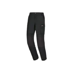 PARKSIDE PERFORMANCE® Herren-Zipp-off-Arbeitsbundhose, mit CORDURA®-Knieverstärkung, 48, schwarz - B-Ware neuwertig