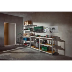 PARKSIDE® Schwerlastregal, mit 5 Böden - B-Ware sehr gut