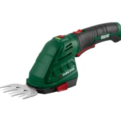 PARKSIDE® 4 V 2-in-1 Akku-Gras- und Strauchschere »PGSA 4 D5«, mit 180° drehbarem Softgriff - B-Ware