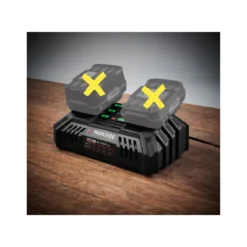 PARKSIDE® 20 V / 2 x 4,5 A Akku-Doppelladegerät »PDSLG 20 B1«, ohne Akku - B-Ware sehr gut