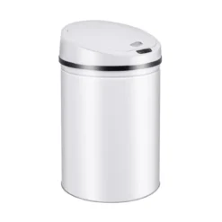 Ribelli Automatik-Mülleimer, mit Sensor, 50L, weiß - B-Ware