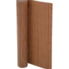 Ribelli PVC Sichtschutzmatte, 1 x 3 m, braun - B-Ware neuwertig