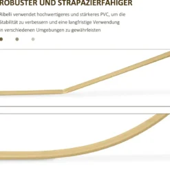 Ribelli PVC Sichtschutzmatte, 90 x 300 cm, Bambus - B-Ware neuwertig