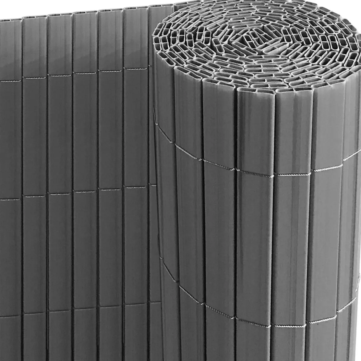 Ribelli Sichtschutzmatte, aus PVC, 140 x 300 cm, anthrazit - B-Ware sehr gut