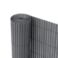 Ribelli Sichtschutzmatte, aus PVC, 120 x 400 cm, anthrazit - B-Ware sehr gut
