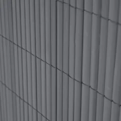 Ribelli Sichtschutzmatte, aus PVC, 120 x 400 cm, anthrazit - B-Ware neuwertig