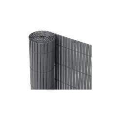 Ribelli Zaunsichtschutz PVC, ca. 0,9 x 3m, anthrazit - B-Ware sehr gut