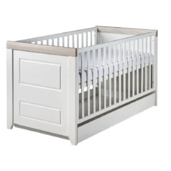 roba Kombi-Kinderbett 'Felicia', 70 x 140 cm, weiß / Luna Elm - B-Ware neuwertig