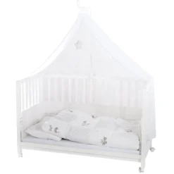 roba Room Bed 'Fox & Bunny', 60 x 120 cm, höhenverstellbar - B-Ware sehr gut