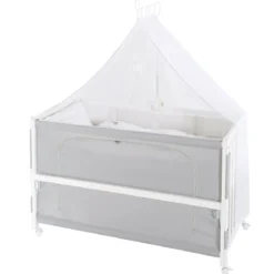 roba Room Bed 'Fox & Bunny', 60 x 120 cm, höhenverstellbar - B-Ware sehr gut