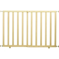 roba Türschutzgitter zum Klemmen, Breite 62 - 106 cm, natur - B-Ware neuwertig