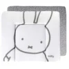 roba Wickelauflage Miffy, 85 x 75 cm, weiß/grau - B-Ware neuwertig