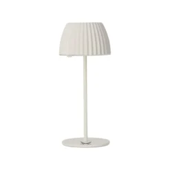SANSIBAR LED-Akku-Tischleuchte mit LED und Touchdimmer (Beige) - B-Ware sehr gut