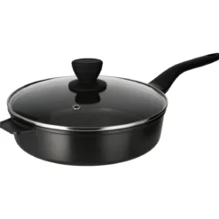 SILVERCREST® Aluguss-Schmorpfanne mit Deckel, Ø 28cm - B-Ware