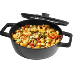 SILVERCREST® Aluguss-Servierpfanne, Ø 28 cm - B-Ware