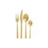 SILVERCREST® Besteck, aus Edelstahl, gold - B-Ware neuwertig