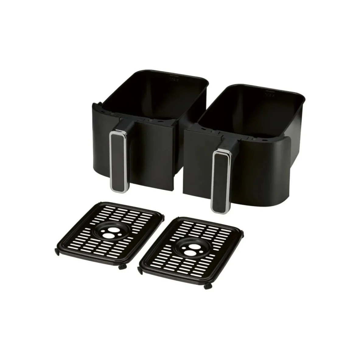 SILVERCREST® Doppelzonen-Heißluftfritteuse SHFDD 2600 C2 - B-Ware