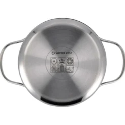 SILVERCREST® Edelstahl-Topf-Set, 10-teilig - B-Ware