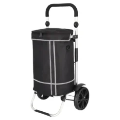 SILVERCREST® Einkaufstrolley, mit höhenverstellbarem Soft-Touch-Griff - B-Ware
