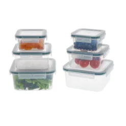 SILVERCREST® Frischhaltedosen-Set, 6 Stück - B-Ware