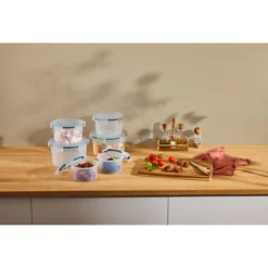 SILVERCREST® Frischhaltedosen-Set, 6 Stück - B-Ware
