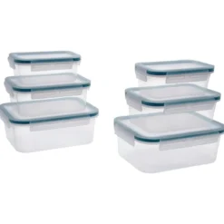 SILVERCREST® Frischhaltedosen-Set, 6 Stück - B-Ware