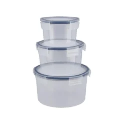 SILVERCREST® Frischhaltedosen-Set, 6-teilig (quadratisch & rund) - B-Ware sehr gut