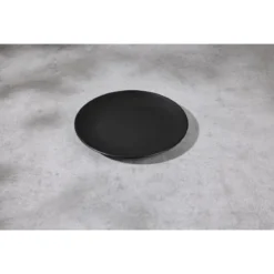 SILVERCREST® Geschirrset, 24-teilig, schwarz - B-Ware sehr gut