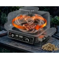 SILVERCREST® Grill und Smoker, elektrisch - B-Ware neuwertig