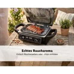 SILVERCREST® Grill und Smoker, elektrisch - B-Ware neuwertig
