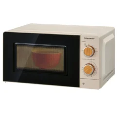 SILVERCREST® Mikrowelle, beige - B-Ware neuwertig