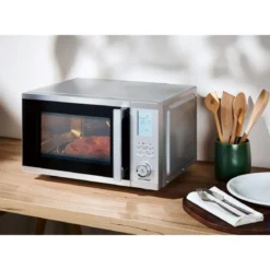 SILVERCREST® Mikrowelle Edelstahl 4 in 1 25L SMWEDS 900 A1 - B-Ware neuwertig