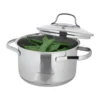 SILVERCREST® Premium-Edelstahltopf, Ø 16 cm - B-Ware neuwertig