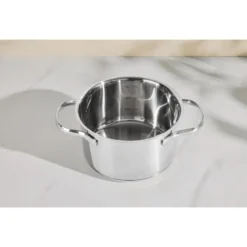 SILVERCREST® Premium-Edelstahltopf, Ø 16 cm - B-Ware neuwertig