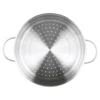 SILVERCREST® Premium-Edelstahl-Dampfgareinsatz, Ø 24 cm - B-Ware sehr gut