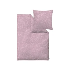 s.Oliver Bettwäsche, aus Mako-Satin, 155 x 220 cm, rosa - B-Ware neuwertig