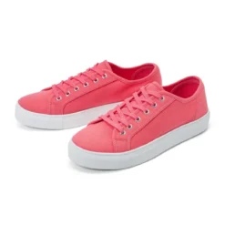 Tchibo Damen-Sneaker, Canvas, 39, koralle - B-Ware sehr gut