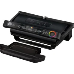 TEFAL OptiGrill XL Kontaktgrill, 9 Grillprogramme, automatische Temperaturanpassung, manueller Modus, Garanzeige»GC7228« - B-Ware