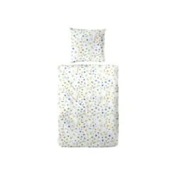 WESTMINSTER Seersucker-Bettwäsche Millefleur, 135 x 200 cm / 155-200 x 220 cm (Blumen, 155 x 220 cm) - B-Ware neuwertig