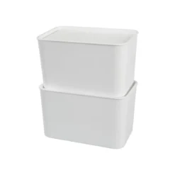 W5 Premium-Boxen mit Deckeln, 2 x 5 l - B-Ware